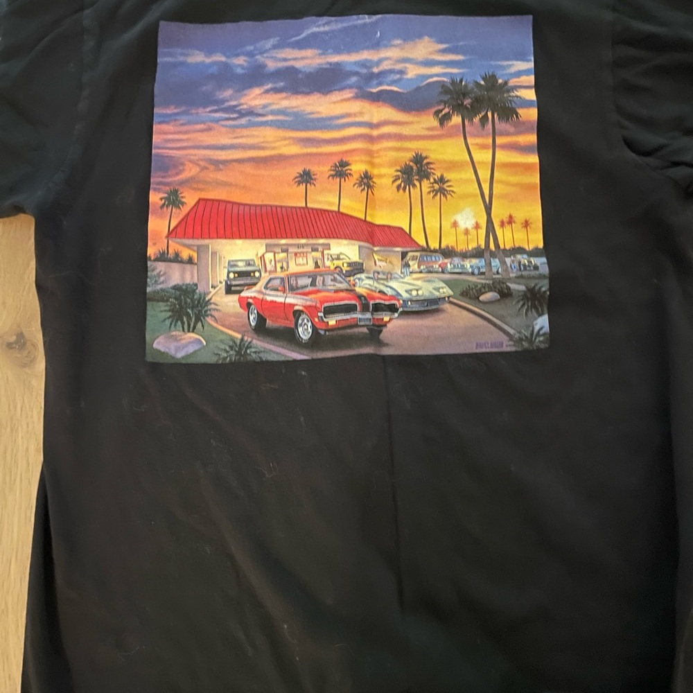 In and out black graphic